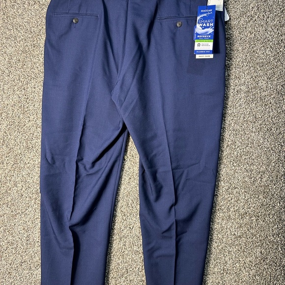 NWT men’s Haggar Classic fit smart wash dress pant Sz 42x29 - Picture 3 of 7